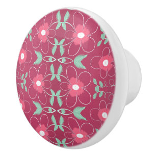 Beautiful Pink And Rose Infused Cabinet Pull