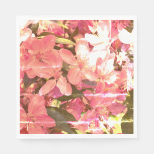 Beautiful Pink Blossoms Napkin