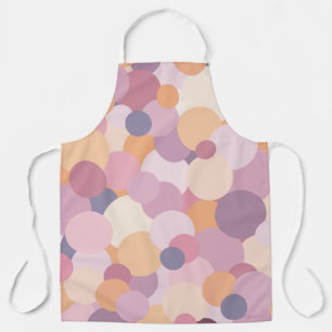 Beautiful pink circles apron