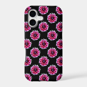 Beautiful Pink Dahlia Flower Nature Pattern