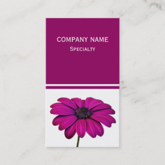 Beautiful Pink Daisy Business Card