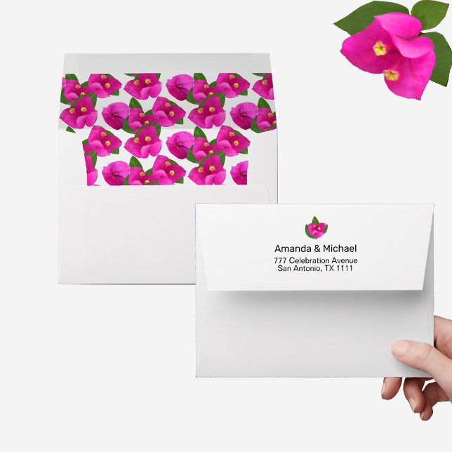 Beautiful Pink Flowers Envelope (Creator Uploaded)