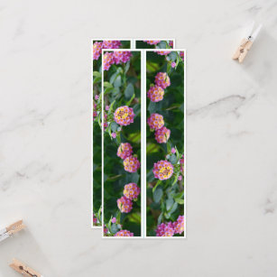 Beautiful Pink Flowers Two Bookmarks