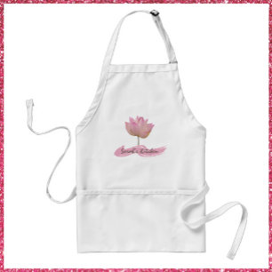 Beautiful Pink Lotus Flower  Standard Apron