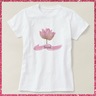Beautiful Pink Lotus Flower T-Shirt