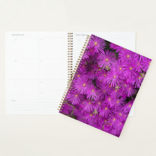 Beautiful Pink Putple Flowers Floral Planner