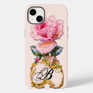 BEAUTIFUL PINK ROSE MONOGRAM Case-Mate iPhone 14 PLUS CASE