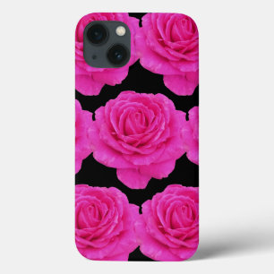 Beautiful pink roses iPhone 13 case