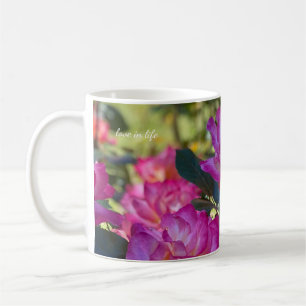 Beautiful Pink Roses Coffee Mug