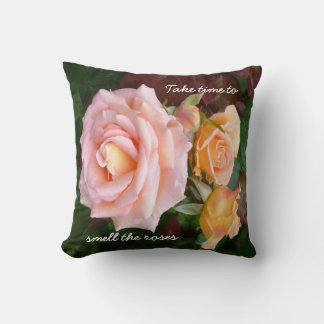 Beautiful Pink Roses Cushion