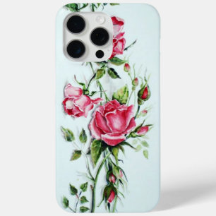 BEAUTIFUL PINK ROSES ND ROSEBUDS iPhone 15 PRO MAX CASE