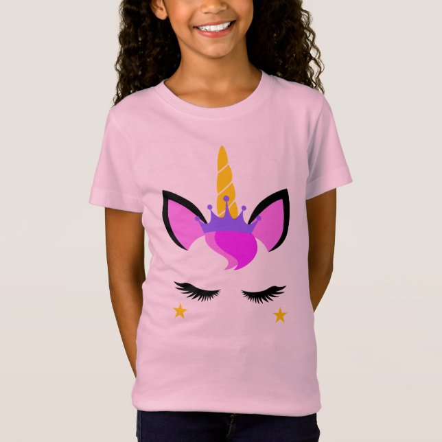 Beautiful Pink Unicorn Shirt (Front)