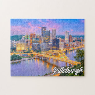 Beautiful Pittsburgh, Pennsylvania Jigsaw Puzzle