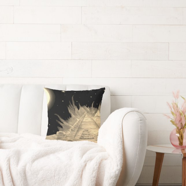 Beautiful Places In Egypt Throw Pillow (Couch)