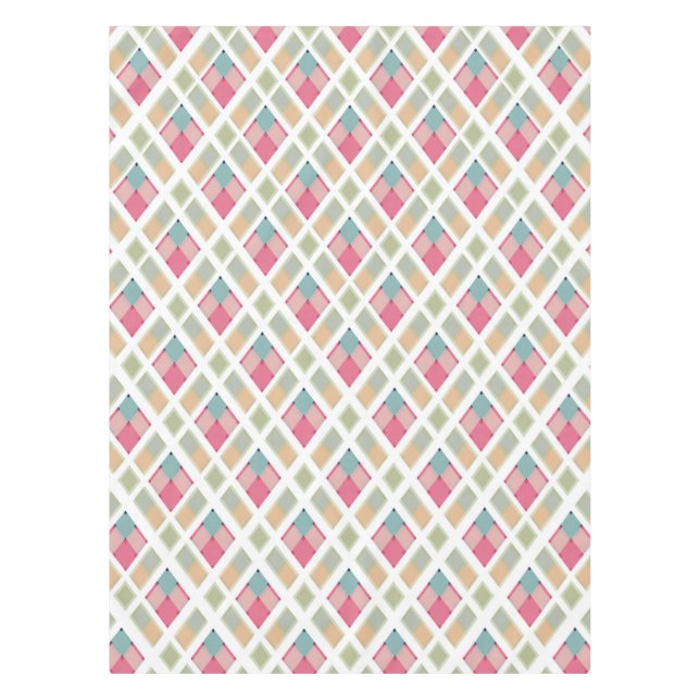 Beautiful, plaid tablecloth (Front)