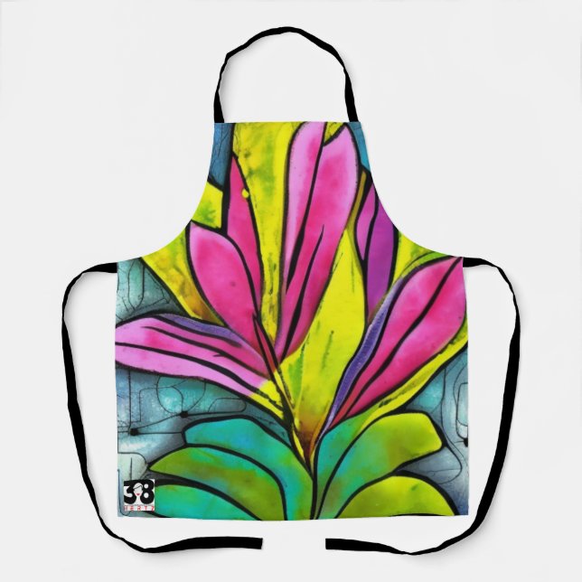 Beautiful Plant Collection Apron (Front)