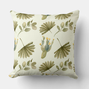 Beautiful Plants Pattern Cushion