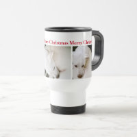 Beautiful Polar White Puppy Dog Christmas