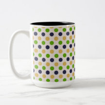 Beautiful Polka Dot Pattern Mug