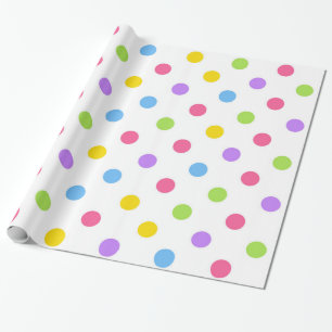 Beautiful Polka Dots Wrapping Paper