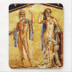 BEAUTIFUL Pompeii Mosaic Mouse Mat