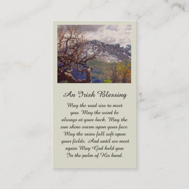 Beautiful Porcupine Rim Sympathy Card (Front)