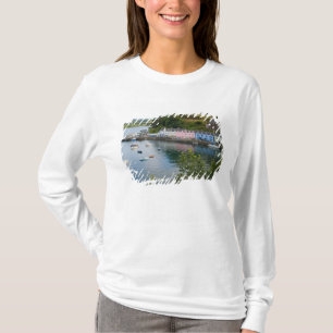 Beautiful port and sailboats with reflections in 2 T-Shirt