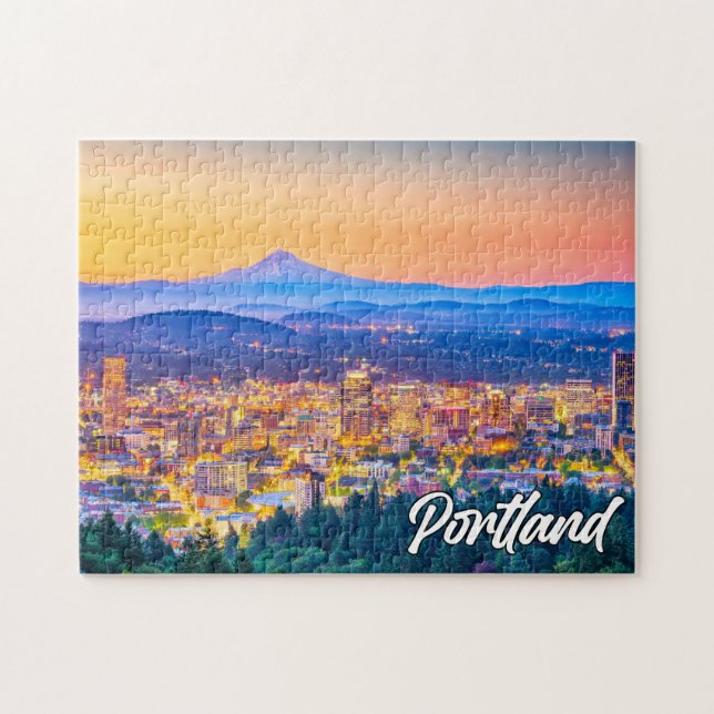 Beautiful Portland, Oregon, USA Jigsaw Puzzle (Horizontal)