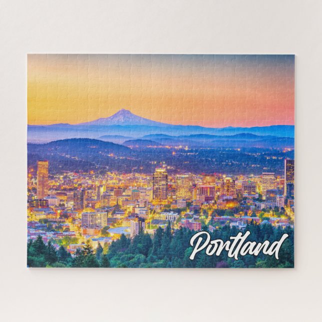 Beautiful Portland, Oregon, USA Jigsaw Puzzle (Horizontal)