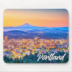 Beautiful Portland, Oregon, USA Mouse Mat