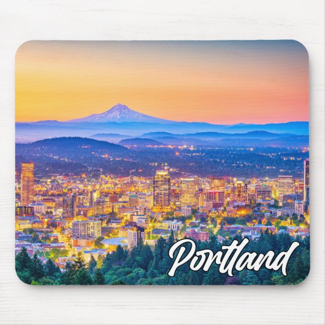 Beautiful Portland, Oregon, USA Mouse Mat (Front)