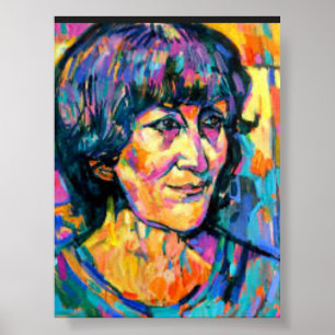 Beautiful portrait poster