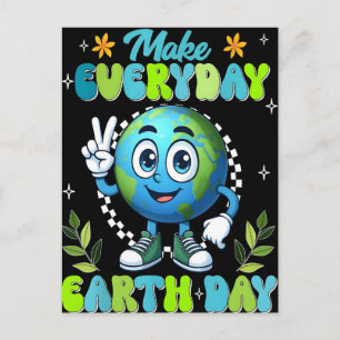 Beautiful poster on Earth Day 2026 Holiday Postcard