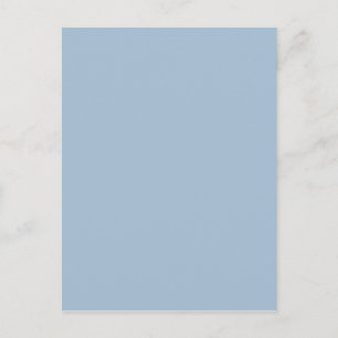 Beautiful Powder Blue, Chic Solid Colour Backgroun Postcard
