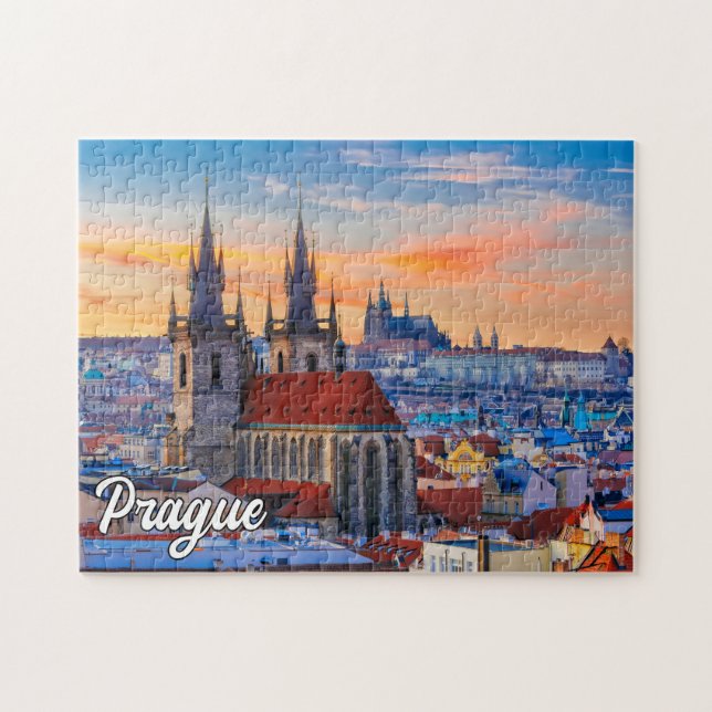 Beautiful Prague, Czech Republic Jigsaw Puzzle (Horizontal)