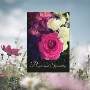Beautiful Prayers and Sympathy Card