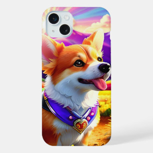 Beautiful Pretty Corgi Puppy Dog 1 iPhone 15 Plus Case
