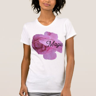 Beautiful pretty pink rose magic stylish elegant T-Shirt