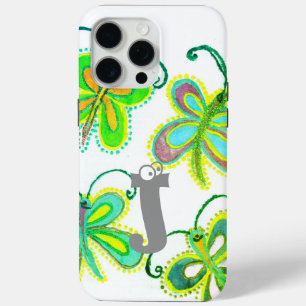 Beautiful Pretty Unique Exception Girly  Butterfly iPhone 15 Pro Max Case