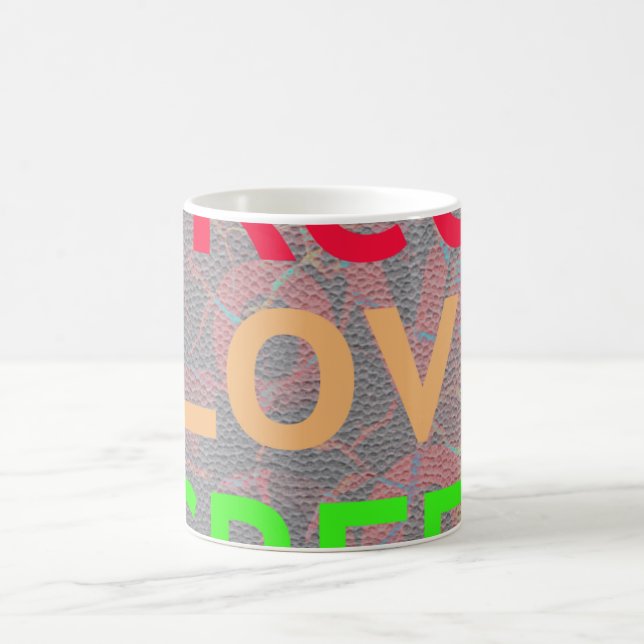 Beautiful Pretty Uniquely Exceptional love Coffee Mug (Center)