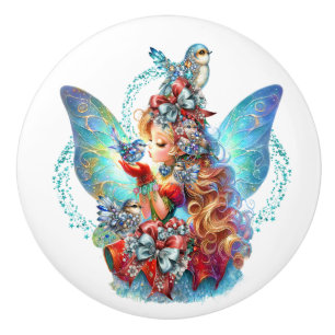 Beautiful Princes of Nature Ceramic Knob
