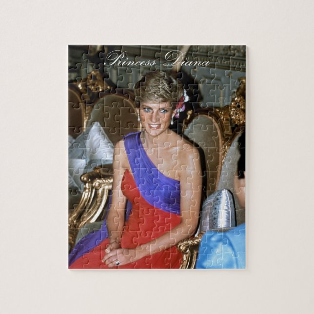 Beautiful! Princess Diana Thailand 1988 Jigsaw Puzzle (Vertical)