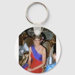 Beautiful! Princess Diana Thailand 1988 Key Ring