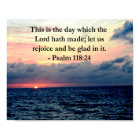 BEAUTIFUL PSALM 118:24 SUNRISE OVER THE OCEAN