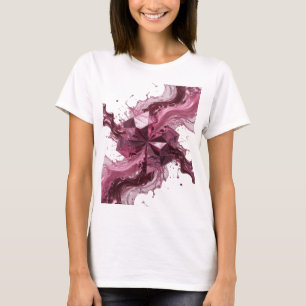 Beautiful Purple ABSTRACT ART Art Print T-Shirt