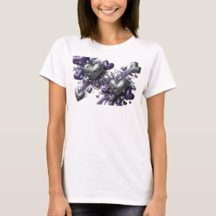 Beautiful Purple ABSTRACT ART Wearable Art T-Shirt