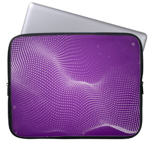 Beautiful purple abstract background. Violet neutr Laptop Sleeve
