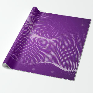 Beautiful purple abstract background. Violet neutr Wrapping Paper