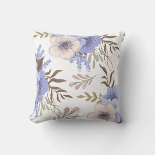 Beautiful Purple Flower Cushion