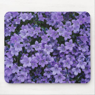Beautiful Purple Flowers Mouse Mat